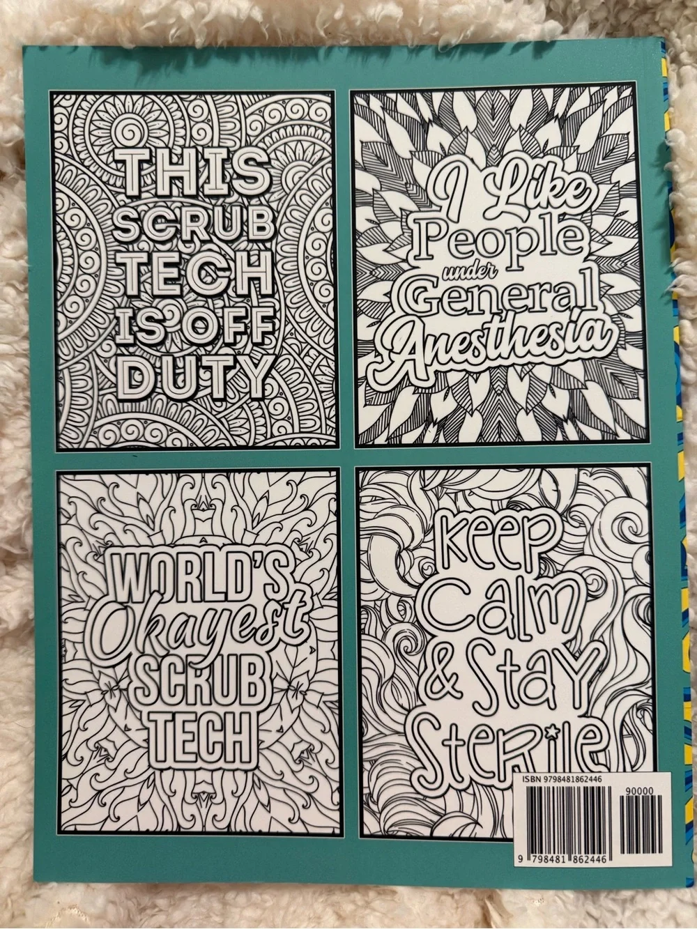 *NEW*  4 pack bundle of Surgical Technician Coloring Books
